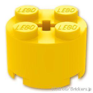 レゴ ブロック パーツ ばら売り #3941 ブロック 2 x 2 - ラウンド：イエロー | LEGOの部品 | LEGO