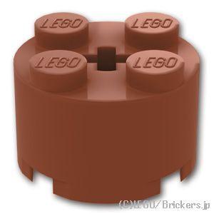 レゴ ブロック パーツ ばら売り #3941 ブロック 2 x 2 - ラウンド：ブラウン | LEGOの部品 | LEGO