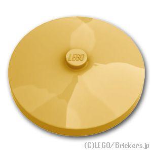 レゴ パーツ ばら売り #3960 ディッシュ 4 x 4：パールゴールド | LEGOの部品 | LEGO