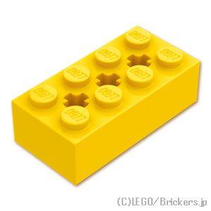レゴ パーツ ばら売り #39789 テクニック ブロック 2 x 4 - 3軸穴：イエロー | LEGOの部品 | LEGO