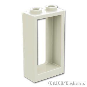レゴ パーツ ばら売り #4035 ウィンドウ 1 x 2 x 3 - トレイン：ホワイト | LEGOの部品 | LEGO | 01