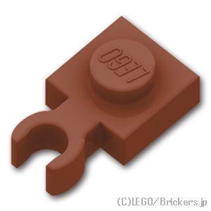 レゴ パーツ ばら売り #4085 プレート 1 x 1 - 垂直 クリップ：ブラウン | LEGOの部品 | LEGO