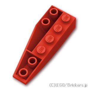 レゴ パーツ ばら売り #41764 ウェッジ インバート 6 x 2 -右：レッド | LEGOの部品 | LEGO