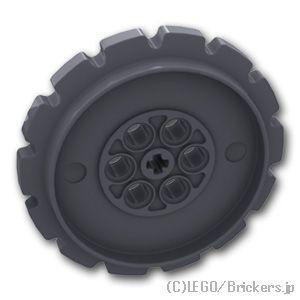 レゴ パーツ ばら売り #42529 テクニック トレッド（キャタピラ） スプロケット ホイール EXラージ：ダークグレー | LEGOの部品 | LEGO