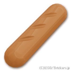 レゴ 食べ物 パーツ ばら売り #4342 フランスパン：ミディアムヌガー | パン LEGOの部品 ミニフィギュア パン | LEGO