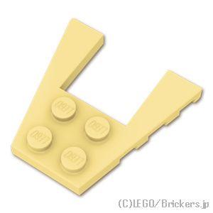 レゴ パーツ ばら売り #43719 ウェッジ プレート 4 x 4：タン | LEGOの部品 | LEGO