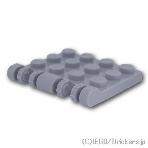 レゴ パーツ ばら売り #44570 ヒンジ プレート 3 x 4 - キャッチ / 2フィンガー：グレー | LEGOの部品 | LEGO | 01
