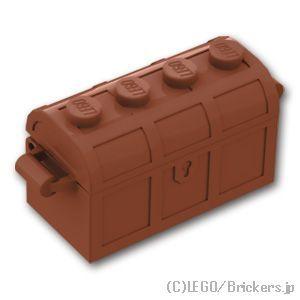 LEGO（レゴ） パーツ ばら売り #4738ac01 宝箱(4738 / 4739)：ブラウン