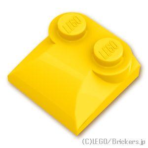 レゴ パーツ ばら売り #47457 スロープ カーブ 2 x 2 x 2/3 - サイドカーブ：イエロー | LEGOの部品 | LEGO