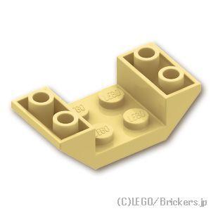 レゴ パーツ ばら売り #4871 スロープ インバート ダブル 45° 4 x 2：タン | LEGOの部品 | LEGO