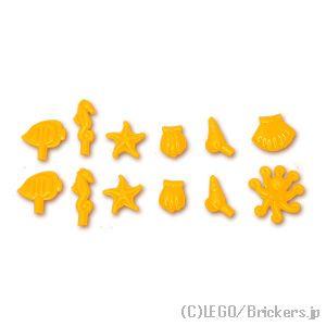 レゴ パーツ ばら売り #49595 フレンズ - 海洋生物アクセサリー12個セット（マルチパック）：ブライトライトオレンジ | LEGOの部品 | LEGO