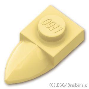 ドラゴン パーツ バラ売り可 LEGO（レゴ） パーツ ばら売り #49668 プレート 1 x 1 - 歯：タン