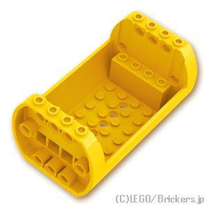 LEGO（レゴ） パーツ ばら売り #49949 シリンダー 6 x 10 x 4 1/3：イエロー | LEGOの部品 : ブロックパーツ ...
