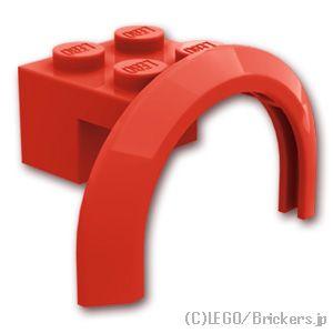 レゴ パーツ ばら売り #50745 カー マッドガード 4 x 2 - 1/2 x 1 2/3：レッド | LEGOの部品 | LEGO
