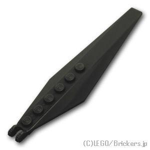 レゴ パーツ ばら売り #57906 ヒンジ プレート 3 x 12 アングルサイド - キャッチ：ブラック | LEGOの部品 | LEGO