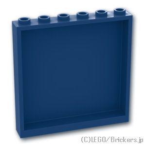 LEGO（レゴ） パーツ ばら売り #59349 パネル 1 x 6 x 5：ダークブルー
