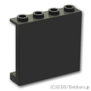 レゴ パーツ ばら売り #60581 パネル 1 x 4 x 3 - サイドサポート：ブラック | LEGOの部品 | LEGO | 01