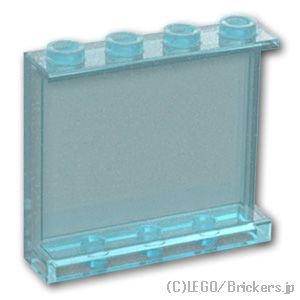 レゴ パーツ ばら売り #60581 パネル 1 x 4 x 3 - サイドサポート：サテントランスライトブルー | LEGOの部品 | LEGO