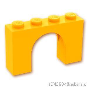 レゴ パーツ ばら売り #6182 アーチ 1 x 4 x 2：ブライトライトオレンジ | LEGOの部品 | LEGO