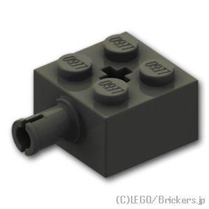 レゴ パーツ ばら売り #6232 ブロック 2 x 2 - ピン / 軸穴：ブラック | LEGOの部品 | LEGO