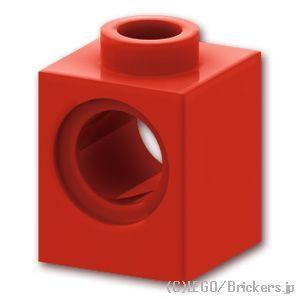 レゴ テクニック パーツ ばら売り #6541 テクニック ブロック 1 x 1：レッド | LEGOの部品｜brickers