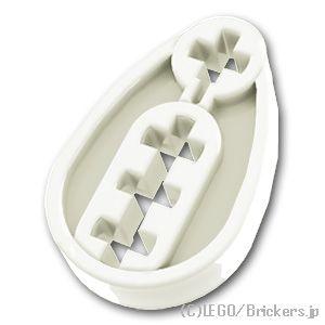 レゴ パーツ ばら売り #6575 テクニック カム：ホワイト | LEGOの部品 | LEGO