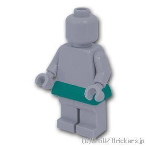 レゴ パーツ ばら売り #65753 ミニスカート：ダークターコイズ | LEGOの部品｜brickers｜02