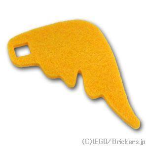 レゴ パーツ ばら売り #66833 ファブリック - フェルトのウィング 10 x 7：ブライトライトオレンジ | LEGOの部品 | LEGO