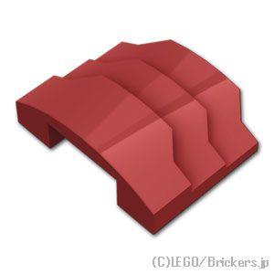 レゴ パーツ ばら売り #66955 ウェッジ 4 x 3 - 3段：ダークレッド | LEGOの部品 | LEGO