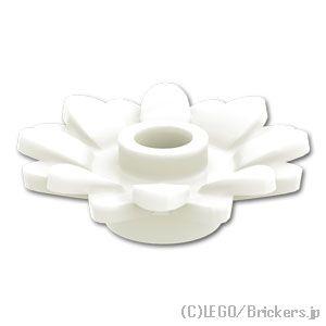 レゴ パーツ ばら売り #6901 フラワー 2 x 2 - ひまわり：ホワイト | LEGOの部品 | LEGO