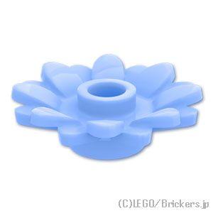 レゴ パーツ ばら売り #6901 フラワー 2 x 2 - ひまわり：ブライトライトブルー | LEGOの部品 | LEGO