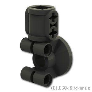 レゴ パーツ ばら売り #69636 テクニック ステアリング ホイールハブホルダー / ショックアブソーバーヘッド：ブラック | LEGOの部品 | LEGO