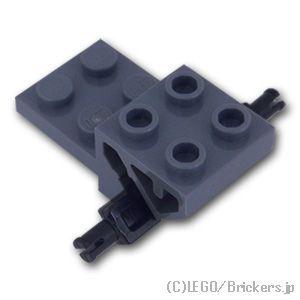 レゴ パーツ ばら売り #69964 ホイール ホルダー 小径ピン - #69963ベース専用 ：ブラック | LEGOの部品 | LEGO | 01