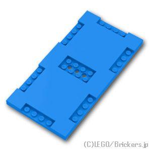 レゴ パーツ ばら売り #71772 ブロック 8 x 16 x 2/3 - インデント 1 x 4 & 2 x 4：ダークアズール | LEGOの部品 | LEGO