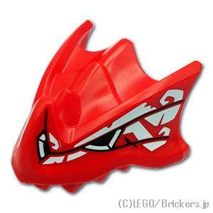 LEGO（レゴ） パーツ ばら売り #7243pb01 ドラゴンヘッド - ニンジャ