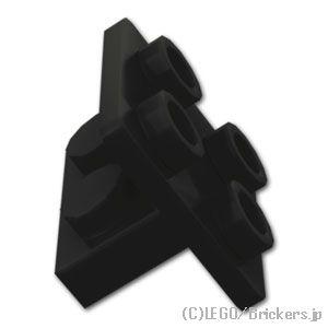 レゴ パーツ ばら売り #7674 ブラケット インバート 1 x 2 - 2 x 2 - センター：ブラック | LEGOの部品 | LEGO | 01