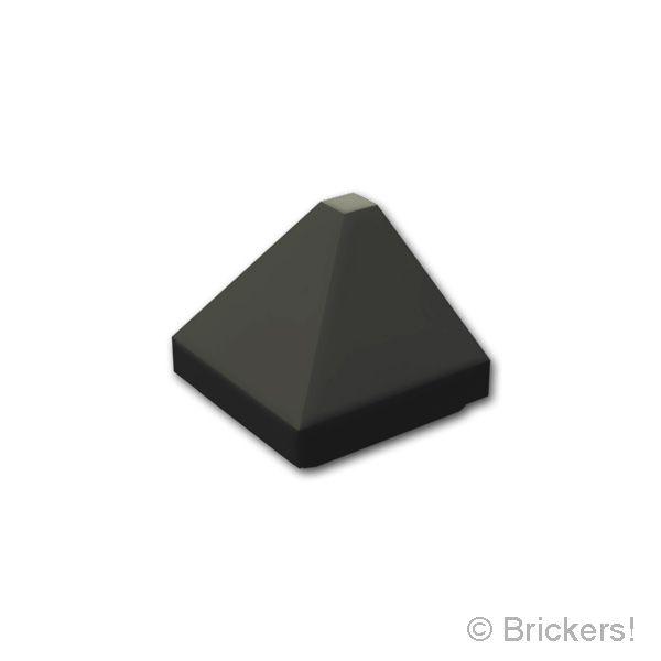 レゴ パーツ ばら売り #7826 スロープ ダブル 30° 1 x 1 x 2/3 - コーナー：ブラック | LEGOの部品 | LEGO