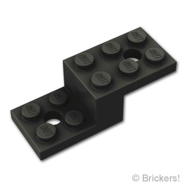 レゴ パーツ ばら売り #79180 ブラケット 5 x 2 x 1 - 1/3 - スタッドホルダー：ブラック | LEGOの部品 | LEGO