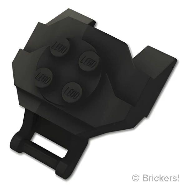 レゴ パーツ ばら売り #79896 コクピット フロント 4 x 3 x 2 - バーハンドル：ブラック | LEGOの部品 | LEGO