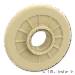 レゴ パーツ ばら売り #80441pb02 ホイール - ピンホール：タン | LEGOの部品 | LEGO