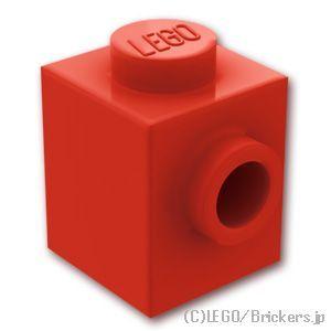 レゴ パーツ ばら売り #87087 ブロック 1 x 1 - 1面スタッド：レッド | LEGOの部品 | LEGO