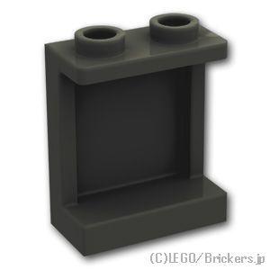 レゴ パーツ ばら売り #87552 パネル 1 x 2 x 2 - サイドサポート：ブラック | LEGOの部品 | LEGO