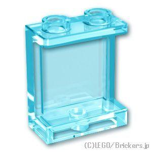 レゴ パーツ ばら売り #87552 パネル 1 x 2 x 2 - サイドサポート：トランスライトブルー | LEGOの部品 | LEGO