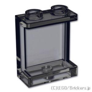 レゴ パーツ ばら売り #87552 パネル 1 x 2 x 2 - サイドサポート：トランスブラック | LEGOの部品 | LEGO