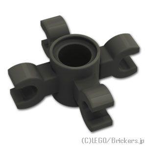 レゴ パーツ ばら売り #90202 テクニック ピンコネクター ラウンド - 4クリップ：ブラック | LEGOの部品 | LEGO