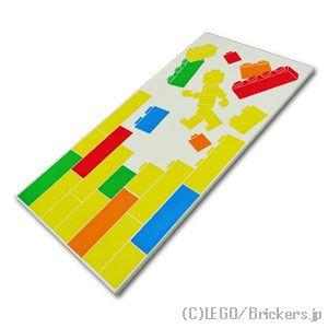 LEGO（レゴ） パーツ ばら売り #90498pb48L タイル 8 x 16 - ブロック