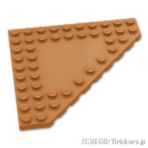 レゴ パーツ ばら売り #92584 ウェッジ プレート 10 x 10 - コーナー：ミディアムヌガー | LEGOの部品 | LEGO