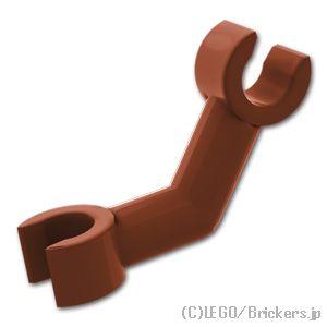 レゴ パーツ ばら売り #93061 スケルトン アーム - 垂直グリップ：ブラウン | LEGOの部品 | LEGO