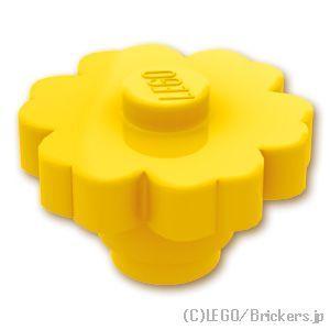 レゴ パーツ ばら売り #98262 フラワー 2 x 2 - 穴なしスタッド：イエロー | LEGOの部品｜brickers