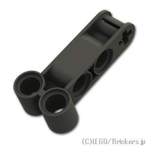 レゴ パーツ ばら売り #98989 テクニック 軸/ピンコネクター - 垂直ダブル 4L：ブラック | LEGOの部品 : 98989 ...